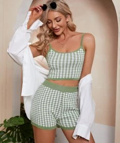 MY MARIA KNIT SET - SAGE