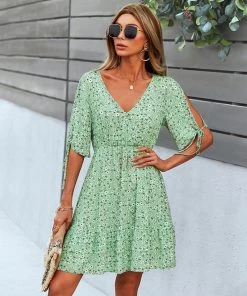 REMEDY MINI DRESS - SEAFOAM NEW ARRIVALS