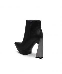 Jady Rose JadyRose | Black Silver Triangled Leather High Heel Ankle Platform Boots New In Shoes 10 Jady Rose JadyRose | Black Silver Triangled Leather High Heel Ankle Platform Boots New In Shoes