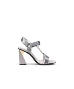 Jady Rose JadyRose | Matador Block Heel Silver Gladiators 10 Jady Rose JadyRose | Matador Block Heel Silver Gladiators
