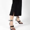 Jady Rose NEW ARRIVALS JADYROSE | DAISYMAE ANKLE STRAP SNAKE PRINT HEEL