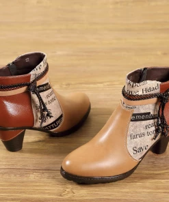 RXD NEW ARRIVALS SOFFIA | New York News Genuine Leather Ankle Boots