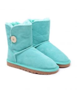 XH SMAIBULUN UGG™ | Faux Fur-Lined Classic Side Button Suede Boot New In Shoes 34 XH SMAIBULUN UGG™ | Faux Fur-Lined Classic Side Button Suede Boot New In Shoes