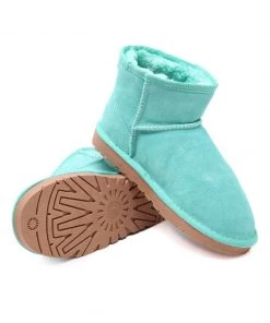 XH New In Shoes SMAIBULUN UGG™ | Faux Fur-Lined Suede Low Boots