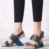 Jady Rose JadyRose | Wedge Heel Summer Slingback Sandal - Turquoise