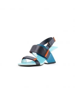 Jady Rose JadyRose | Wedge Heel Summer Slingback Sandal - Turquoise