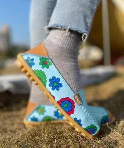 ATC Floral Print-Accent Leather Loafers - MAMA LOVE 43 ATC Floral Print-Accent Leather Loafers - MAMA LOVE