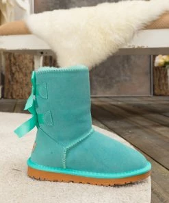 XH SMAIBULUN UGG™ | Back Ribbon Double-Bow Suede Boots 21 XH SMAIBULUN UGG™ | Back Ribbon Double-Bow Suede Boots