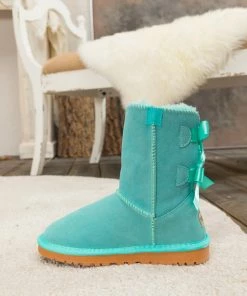 XH SMAIBULUN UGG™ | Back Ribbon Double-Bow Suede Boots 22 XH SMAIBULUN UGG™ | Back Ribbon Double-Bow Suede Boots