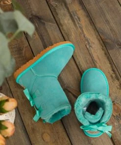 XH SMAIBULUN UGG™ | Back Ribbon Double-Bow Suede Boots 23 XH SMAIBULUN UGG™ | Back Ribbon Double-Bow Suede Boots