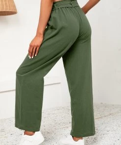 YBL Smaibulun Doll | Diza Tie-Waist Wide-Leg Linen Pants New In Clothing 7 YBL Smaibulun Doll | Diza Tie-Waist Wide-Leg Linen Pants New In Clothing