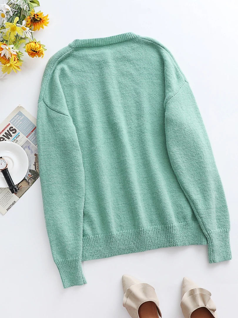 MY New In Clothing Smaibulun | Natisha Knit Top - Green 3 MY New In Clothing Smaibulun | Natisha Knit Top - Green