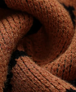 MY Smaibulun Doll | Smiley Polar Bear Brown Knit Sweater Dress New In Clothing