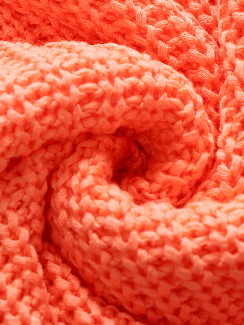 MY New In Clothing Smaibulun | Batwing Sleeve Low V-Neck Sweater - Orange 5 MY New In Clothing Smaibulun | Batwing Sleeve Low V-Neck Sweater - Orange