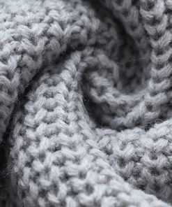 MY Smaibulun | Front And Back Wearable Knit Cardigan - Grey