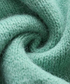 MY New In Clothing Smaibulun | Natisha Knit Top - Green 7 MY New In Clothing Smaibulun | Natisha Knit Top - Green