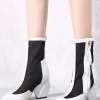 Jady Rose NEW ARRIVALS JadyRose | Geometry Block Heel Summer Boots - White