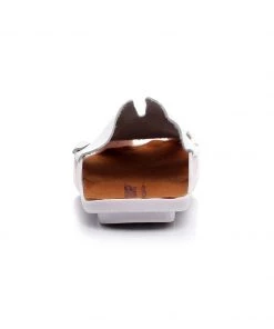 GLF Maibulun | Perforated Cut-Out Genuine Leather Mule - White 10 GLF Maibulun | Perforated Cut-Out Genuine Leather Mule - White