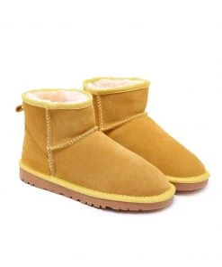 XH New In Shoes SMAIBULUN UGG™ | Faux Fur-Lined Suede Low Boots