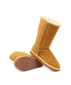 XH SMAIBULUN UGG™ | Signature Faux Fur-Lined Suede Mid-Length Boots