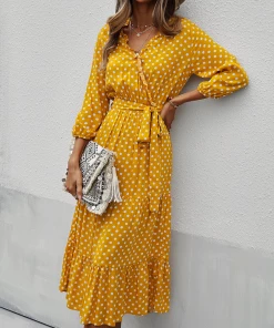 DY ALECTA MIDI DRESS - HONEY NEW ARRIVALS