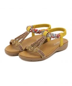 SIKETU | BOHEMIA RETRO EMBELLISHED SLINGBACK
