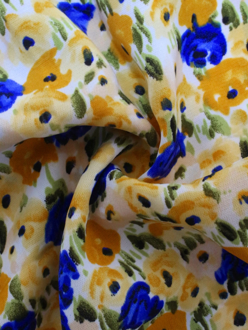 DY BONAFIQUE MINI DRESS - YELLOW FLORAL 5 DY BONAFIQUE MINI DRESS - YELLOW FLORAL