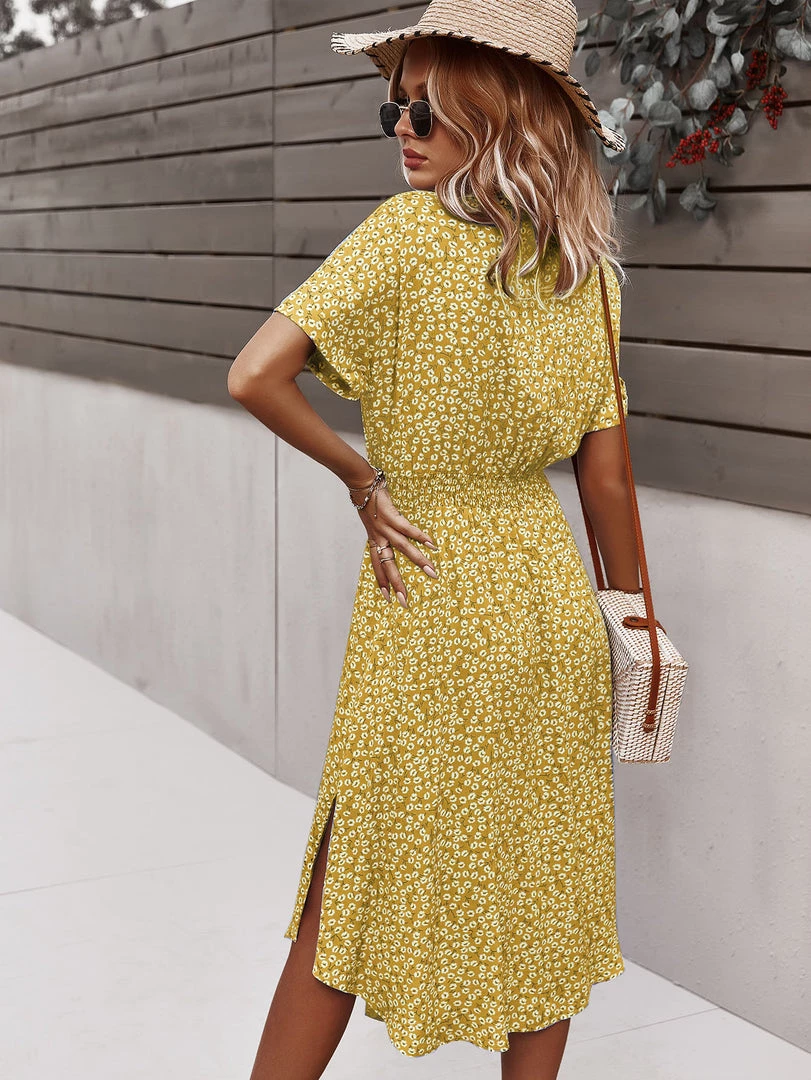 DY New In Clothing LORRIE SHIRT MIDI DRESS - YELLOW 6 DY New In Clothing LORRIE SHIRT MIDI DRESS - YELLOW
