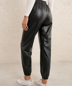 YBL Smaibulun | Faux Leather High-Waist Pants 27 YBL Smaibulun | Faux Leather High-Waist Pants