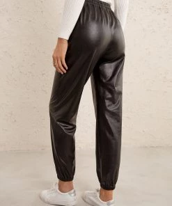 YBL Smaibulun | Faux Leather High-Waist Pants 31 YBL Smaibulun | Faux Leather High-Waist Pants